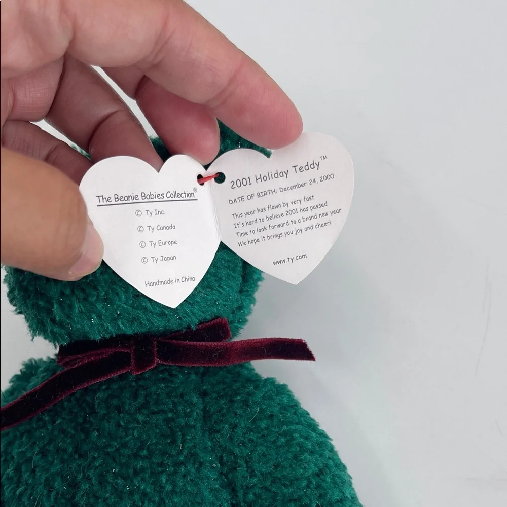 Ty Beanie 2000-2004 Colorful Plush Bear Set